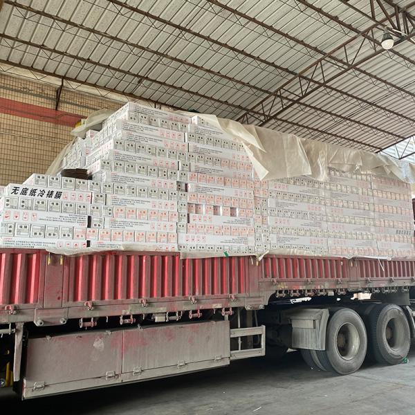 Glossy PVC Cold Laminating Film Factory Manufacturing Transparent