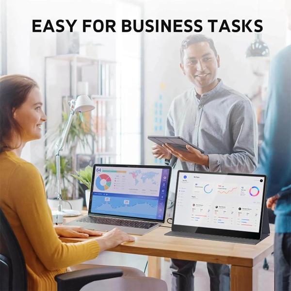 15Moniteur portable de 6 pouces 1080P IPS moniteur de déplacement ultra-mince externe 60Hz moniteur de seconde