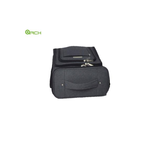 4 wheels Carry On Luggage Bag With Vanity Bag