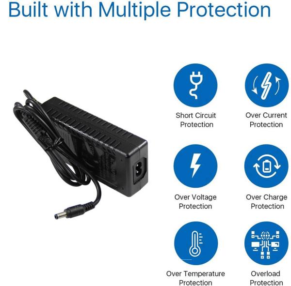 54V 1.3A 70W Universal Power Adapter with CE FCC RoHS Certification