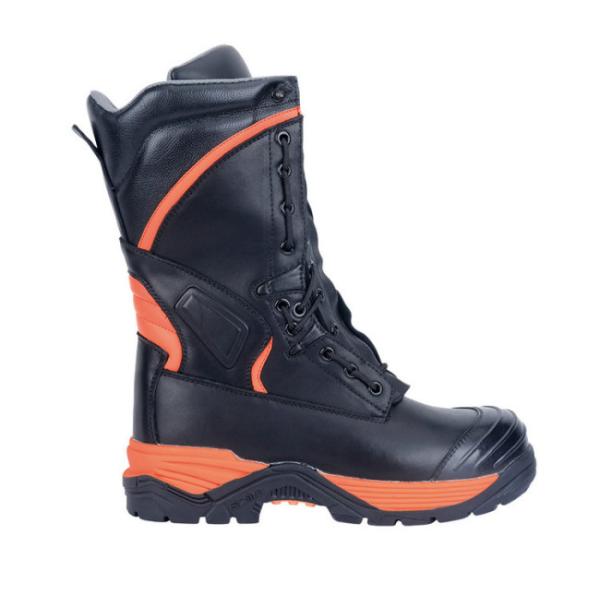 US3-14 Safety Heat Resistant Industrial Work Boots Shock Absorbing Fireman Boots Steel Toe