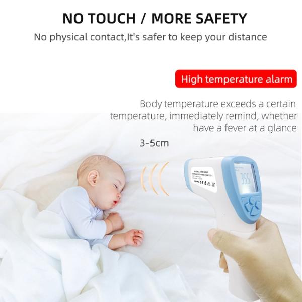 High Accuracy Digital Infrared Thermometer 35-42℃ 95-107°F Measuring Range