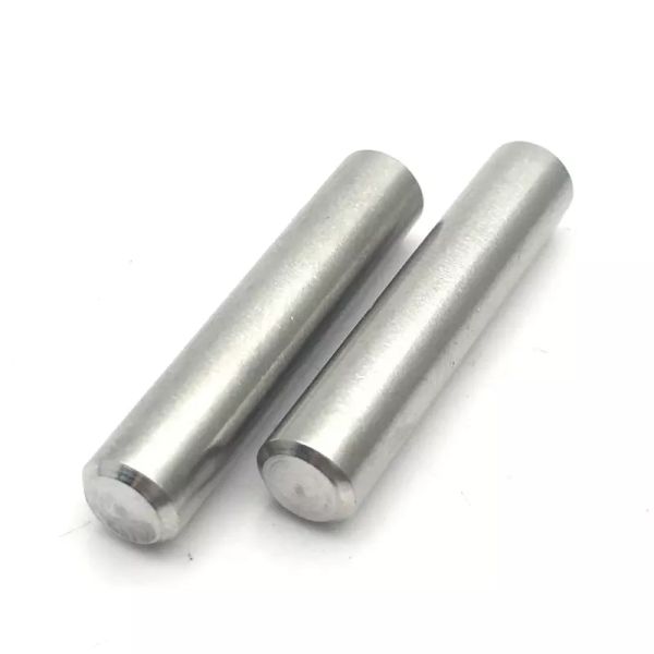 Parallel pins of unhardened st
