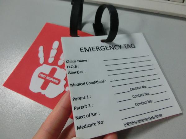 Factory Wholesale Quality Emergancy Tag / Silicone Travel Tag / Luggage Tag For Kids