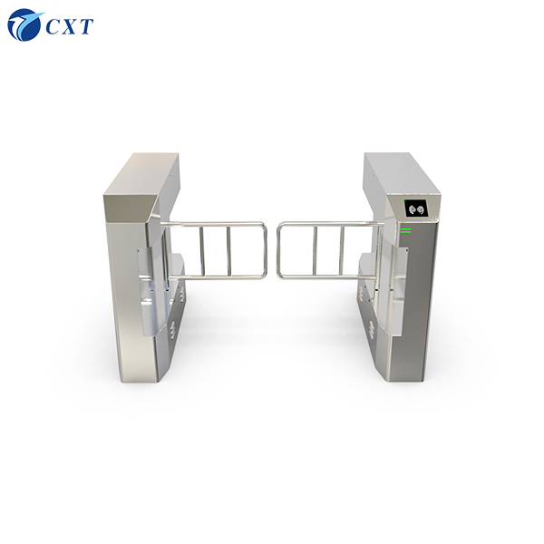 1.5mm 304 Stainless Steel Swing Barrier Gate with RS485 Interface