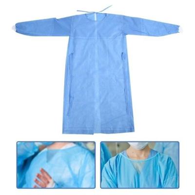 Disposable Surgical Gown Latex Free Disposable Surgical Clothing Abrasion Resistant Completely Impervious Fluid