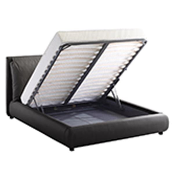 Upholstered Ottoman Storage Bed Soft Luxury Nursing Boucle Frame
