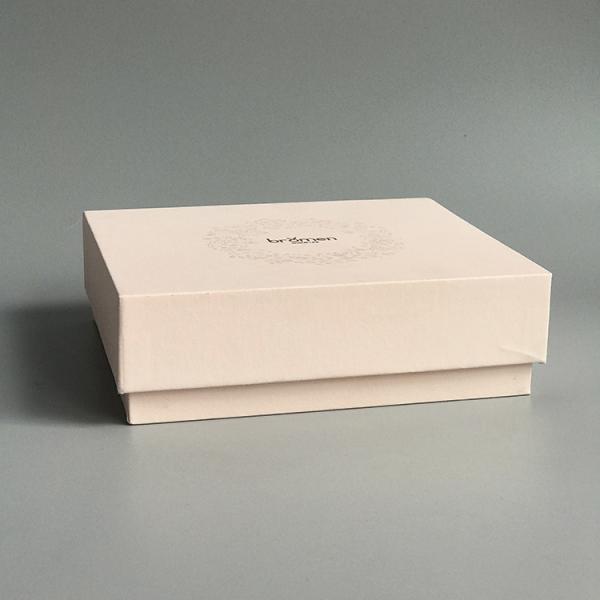 Pink PMS Printing 157gsm Printed Rigid Box For Purse Wallet