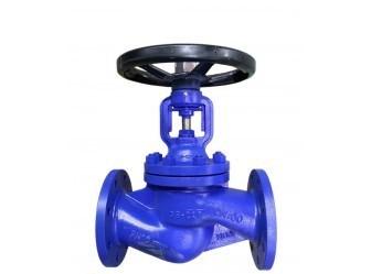 API EN Cast Steel Globe Valve PN16 - PN160 Pressure Blue Color High Performance