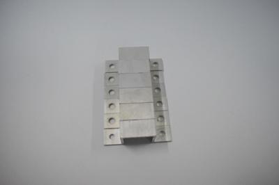 Suporte do Al que carimba o metal que carimba partes com superfície de alumínio da cor do metal