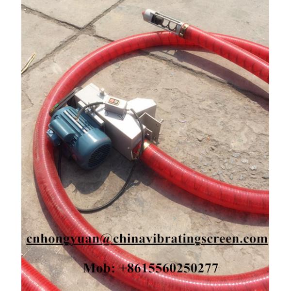 flexible roller conveyor for bulk materials