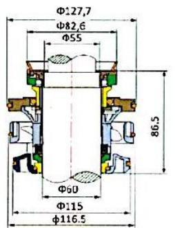 Flygt 2610.2620.2630.2460.4610.4620 pump Flygt Fs-20 Cartridge Seals Water Seal Shaft Seal Tc Seal