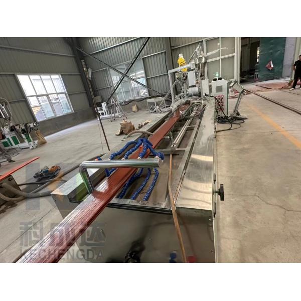 SJZ65 Outdoor PVC Profile Extruder floor making machine