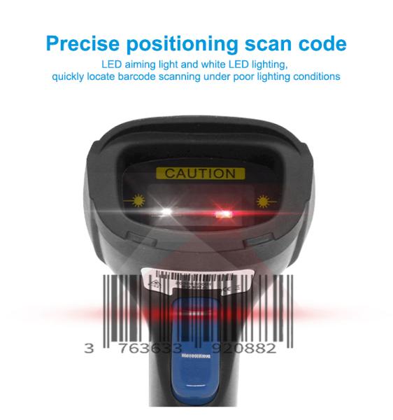 K-625BT Stock 2D Wireless for Bluetooth Barcode Scanner with Charging Base 2D USB Wifi Barcode Reader A4 Size Com Interface