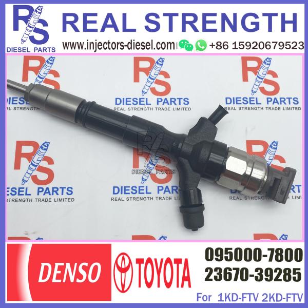 2KD-FTV DENSO Diesel Injector 23670-30310 095000-7800 For TOYOTA HILUX 2.5L
