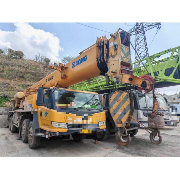 Utilisé XCMG 70 tonnes grue mobile QY70KC équipement hydraulique de levage de grue 2019