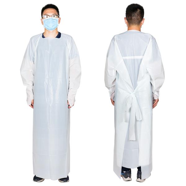 Non-Sterile Disposable Clinic Surgical Gown for Dental Surgery