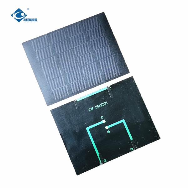 o peso leve picovolt solar do ANIMAL DE ESTIMAÇÃO 1.2W almofada ZW-134102 os mono painéis solares transparentes 6V
