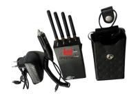 GSM850 PCS1900 anti - seguindo o jammer dos gps do telefone celular com as quatro antenas 3dBi