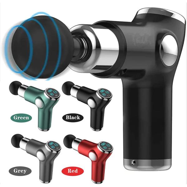 High Frequency Portable Mini Massage Gun for Deep Tissue Massage 4 Color Choices