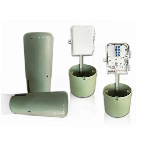 Outdoor Fiber Optic Distribution Point ODP Pedestal with 3- and 24 Ports Max Capacity