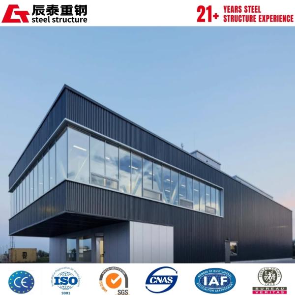 Earthquake-Resistant Steel Structure Car Showroom with Bolt Connection