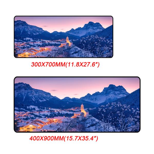 Large Gaming Anime Cartoon Mouse Pad with Custom Logo and Wireless Charging Option