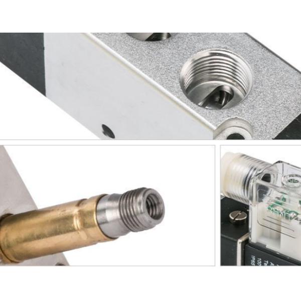 1/2'' Double Coils 5/2 Way Pneumatic Cylinder Valve 4V420-15 0.15-0.8MPa