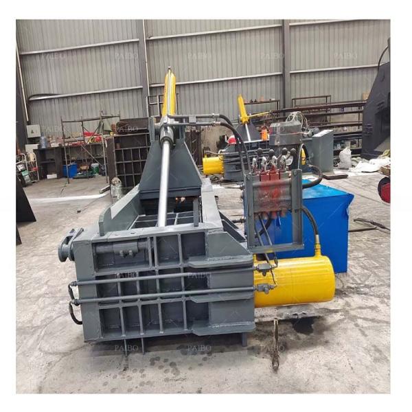 Machine Weight 5000kg Waste Metal Baler Aluminum Cans Scrap Metal Press Baler Machine