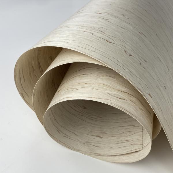 Factory price reconstituted wood veneer/recon veneer Birch Burl 640mm * 2500mm 0.45mm artificial engineered wood veneer