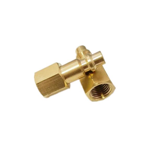 Brass Air Compressor Quick Connect MNPT Male Plug Kit For Air Tools