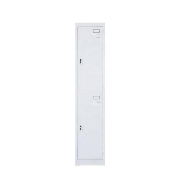Steel furniture student storage clothes gym 2doors metal locker