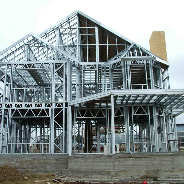 0.75mm C89 Light Gauge Steel Villa Roll Forming Machine For Galvanized