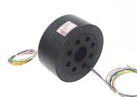 8 anéis sinalizam o baixo ruído elétrico industrial 30mohm IP51 do anel deslizante 300rpm