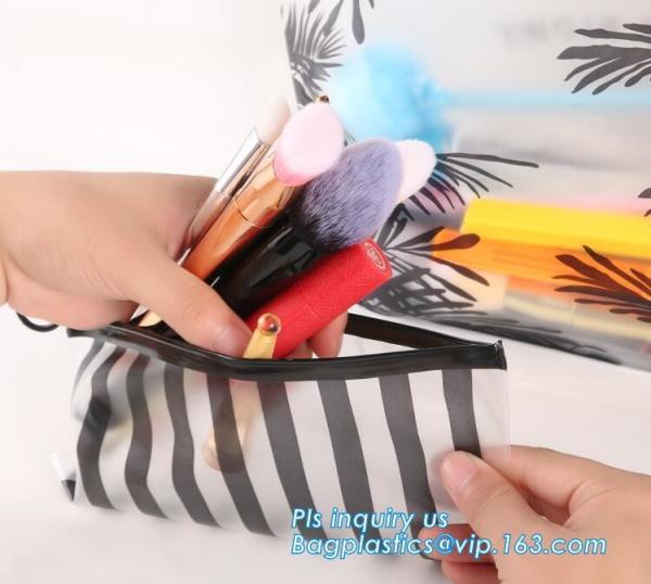 zip lock bags square bottom zipper type plastic bag, k slider plastic toothbrush toothpaste bag with ring hook, zi