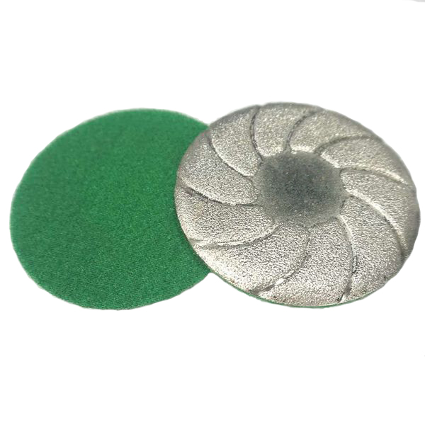 Vacuum Brazed Metal Bonded Diamond Grinding Wheel For Concrete / Masonry Surface