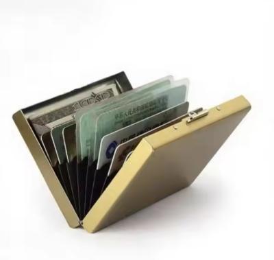 Custom Stainless Steel Sheet Metal Parts RFID Blocking Business Card Cast