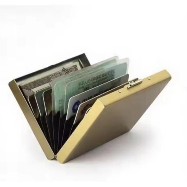 Custom Stainless Steel Sheet Metal Parts RFID Blocking Business Card Cast