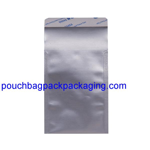 No printing aluminum foil packing bag, aluminium foil pouch bag for food