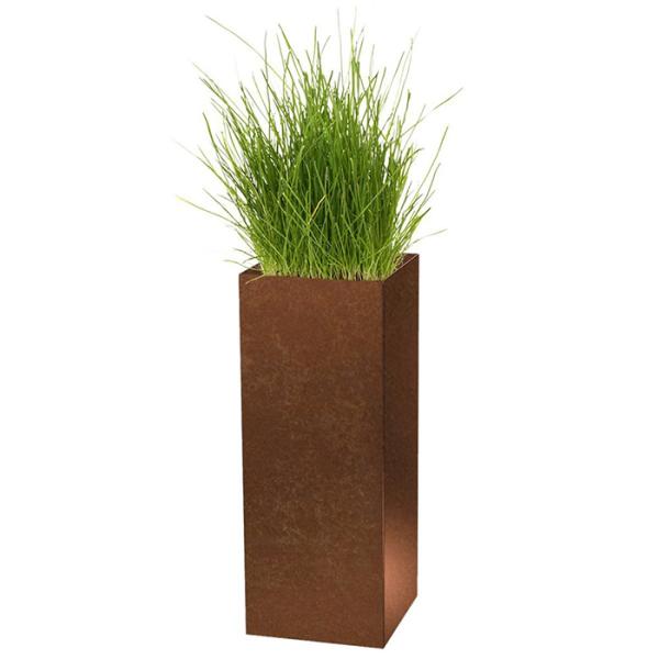 1.6mm Or Customized Rust Proof Corten Planter Box For Indoor / Outdoor Planting