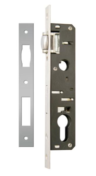 Backset 30mm 35mm Aluminium Front Door Locks Easy Installation Aluminum Sliding Door Lock Set