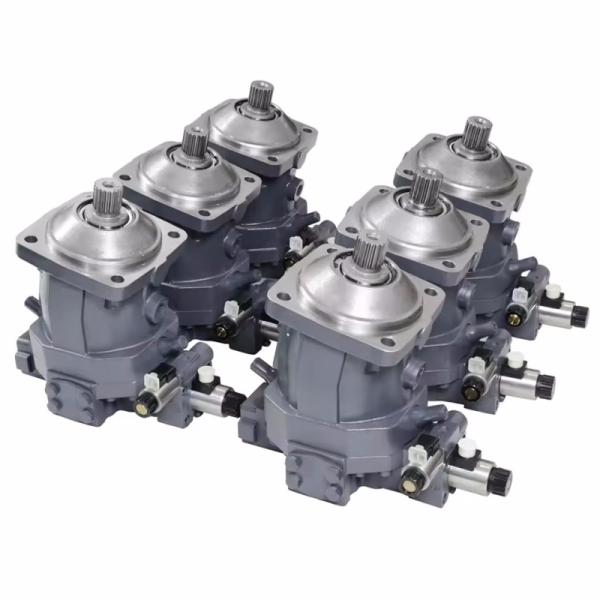 High-Pressure Rexroth Hydraulic Bent Axis Piston Motor Excavator A6VM107HA1TC63W-VZB370A-SK With Double-row Roller Bearing Design