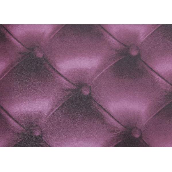 Обои европейского влияния 3D обоев кожи типа роскошного современные пурпуровые