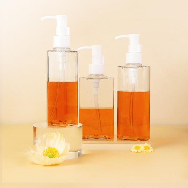 150ml 200ml PETG Lotion Pump Bottle with Customizable Printing and Recyclable PETG for Skincare Packaging