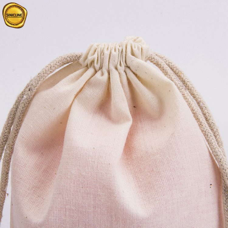 Сумка Drawstring хлопка решений Eco упаковывая органическая для духов