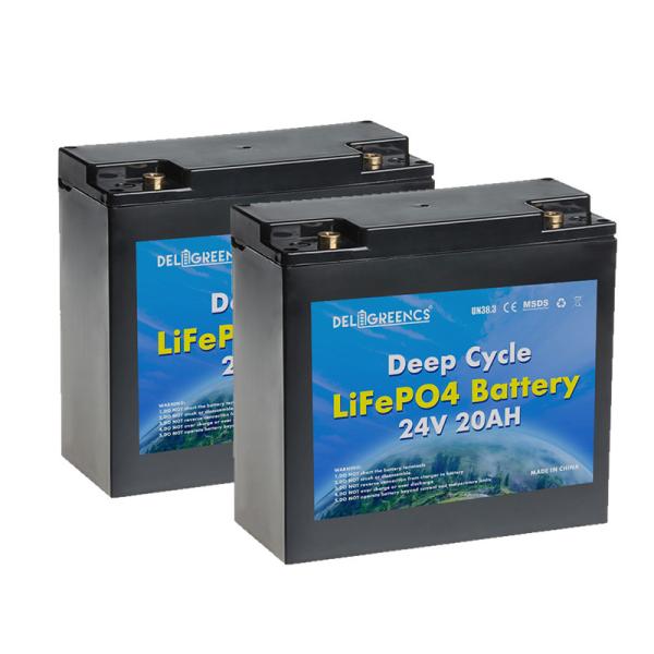 Customized 24V 24Ah LiFePO4 Battery Pack for Forklift with 2000 Cycles Life