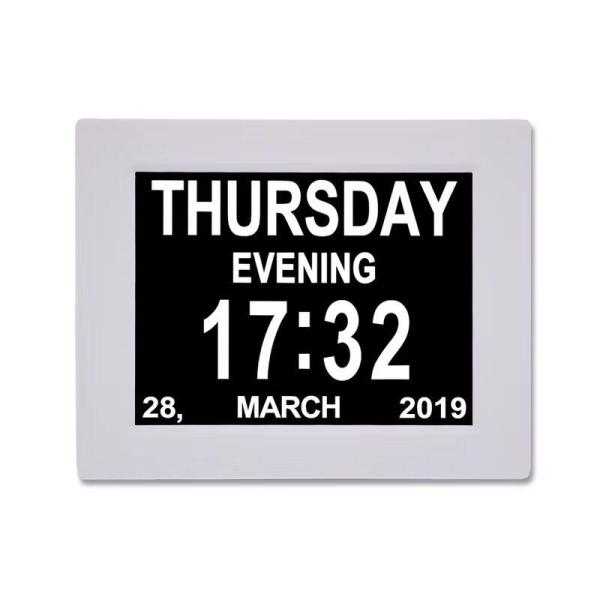 256MB Digital clock with date and temperature With 8