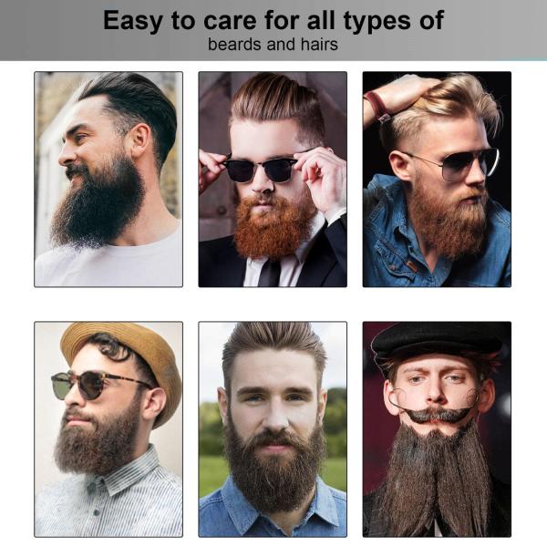 5.7cm Preventing Knotting Negative Ion Straight Hair Comb Ion Beard Brush