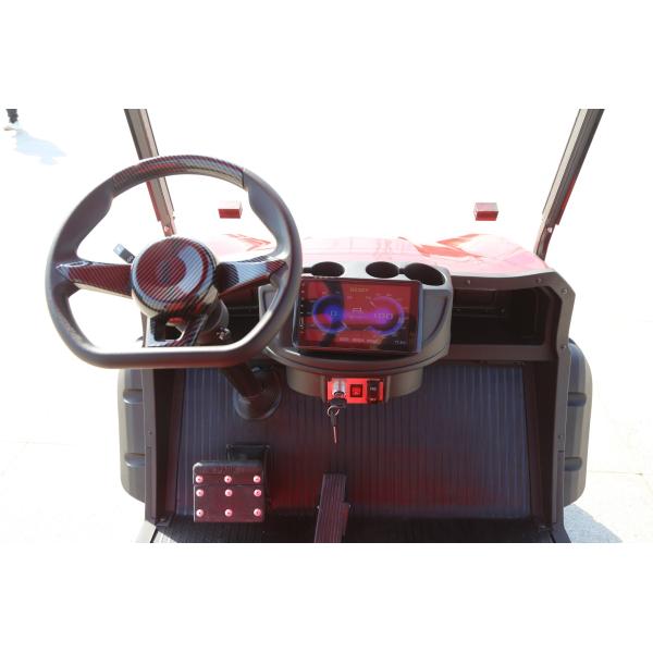 Peak Prestige Flagship Model Luxurious Four-Seater Electric Golf Cart Technological Luxury, Interior Aesthetics Ultimate Choice For Prestigious Travel On Green Course