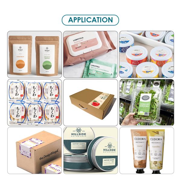 YIMUPACK Bottle Desktop Labeler Applicator Adhesive Sticker Labeling Machine